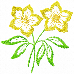 Flowers And Tree Embroidery Design 9 Flowers And Tree Embroidery Design 9
